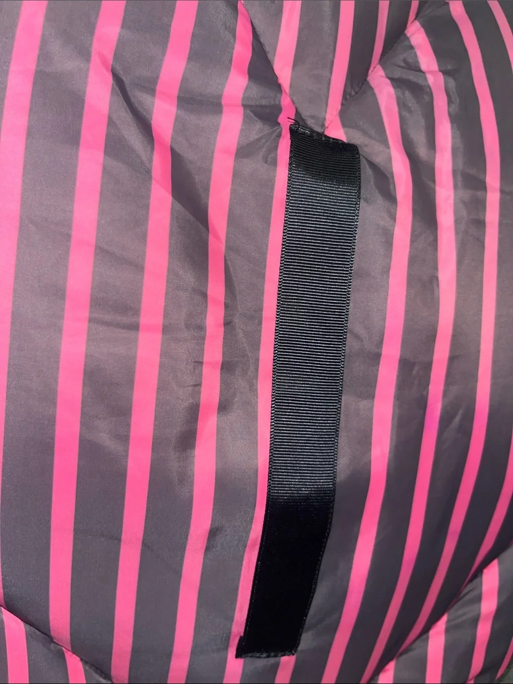 Anthropologie MAEVE Striped Puffer Scarf